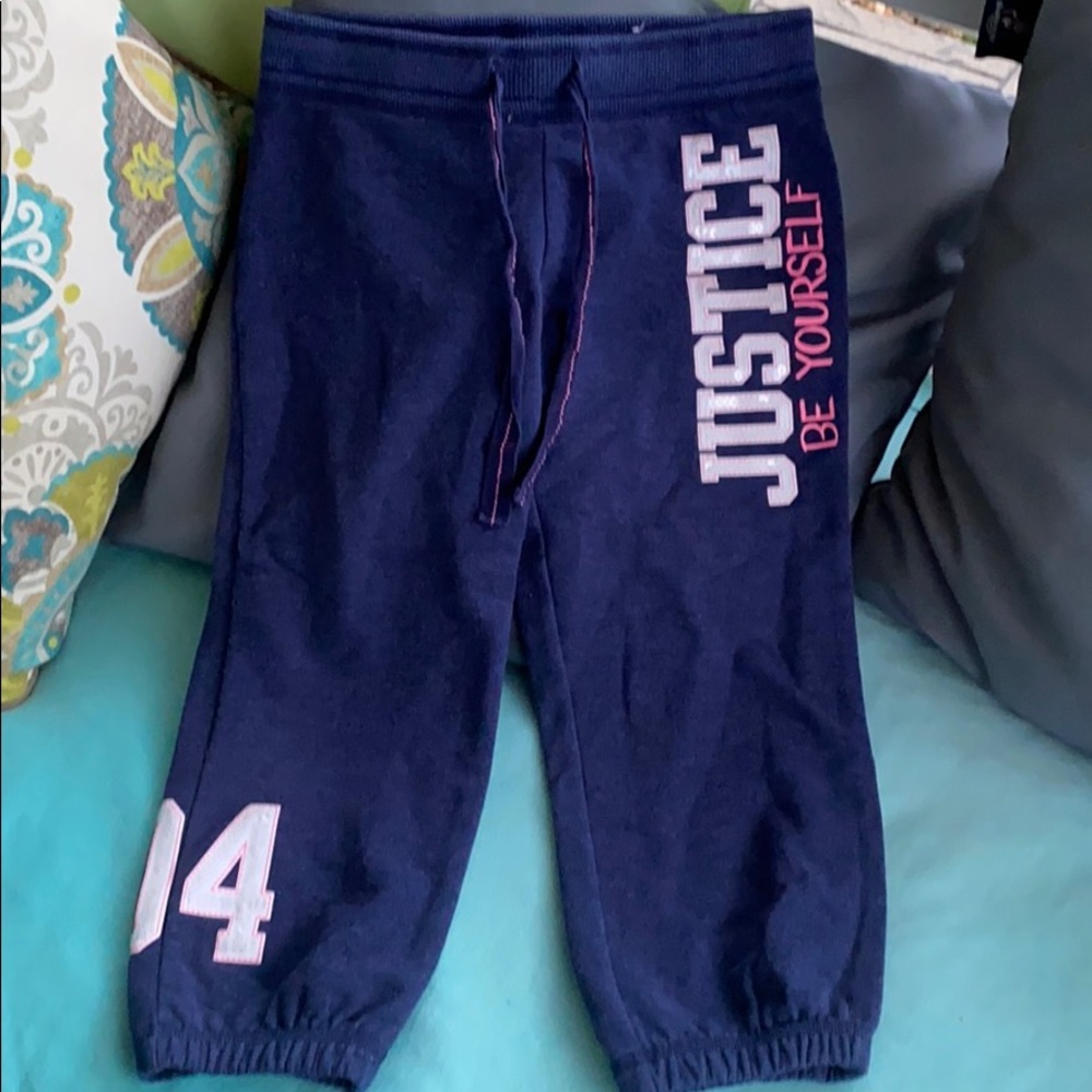 Justice cropped joggers